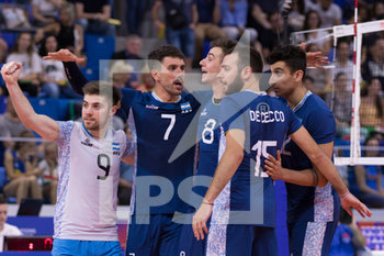 2019-06-22 - Esultanza dell´Argentina - NATIONS LEAGUE MEN - ITALIA VS ARGENTINA - ITALY NATIONAL TEAM - VOLLEYBALL